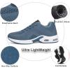 FLARUT Running Shoes Womens Lightweight Fashion Sport Sneakers Casual Walking Athletic Non Slip(Carolina Blue-c)