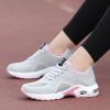 FLARUT Running Shoes Womens Lightweight Fashion Sport Sneakers Casual Walking Athletic Non Slip(Grey-c)