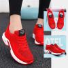 FLARUT Running Shoes Womens Lightweight Fashion Sport Sneakers Casual Walking Athletic Non Slip(Red-c)