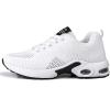 FLARUT Running Shoes Womens Lightweight Fashion Sport Sneakers Casual Walking Athletic Non Slip(White-c)
