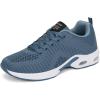 FLARUT Running Shoes Womens Lightweight Fashion Sport Sneakers Casual Walking Athletic Non Slip(Carolina Blue-c)