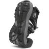 FLARUT Men’s Athletic Sandals – Closed Toe Sport Hiking & Outdoor Walking Water Sandals with Anti-Slip Cushioning and Breathable Mesh(F-black/White)
