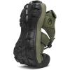 FLARUT Men’s Athletic Sandals – Closed Toe Sport Hiking & Outdoor Walking Water Sandals with Anti-Slip Cushioning and Breathable Mesh(F-green)