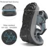 FLARUT Men’s Sport Sandals Outdoor Hiking Sandal Open Toe Walking Sandals for Summer Beach Water Shoes(Grey-b)
