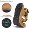 FLARUT Men’s Sport Sandals Outdoor Hiking Sandal Open Toe Walking Sandals for Summer Beach Water Shoes(Yellow-a)