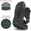 FLARUT Men’s Sport Sandals Outdoor Hiking Sandal Open Toe Walking Sandals for Summer Beach Water Shoes(Black-c)
