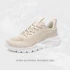 FLARUT Women’s Running Shoes Lightweight Breathable Sport Sneakers Casual Comfort Walking Athletic Non Slip(Beige)