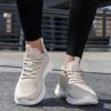 FLARUT Women’s Running Shoes Lightweight Breathable Sport Sneakers Casual Comfort Walking Athletic Non Slip(Beige)