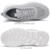 FLARUT Women’s Running Shoes Lightweight Breathable Sport Sneakers Casual Comfort Walking Athletic Non Slip(Grey)