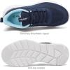 FLARUT Women’s Running Shoes Lightweight Breathable Sport Sneakers Casual Comfort Walking Athletic Non Slip(Navy Blue)