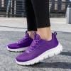 FLARUT Women’s Running Shoes Lightweight Breathable Sport Sneakers Casual Comfort Walking Athletic Non Slip(Purple)