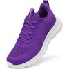 FLARUT Women’s Running Shoes Lightweight Breathable Sport Sneakers Casual Comfort Walking Athletic Non Slip(Purple)